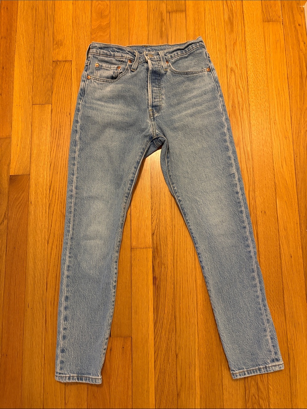 Levi's Light Blue Skinny Jeans